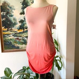 BRAND NEW! A Pea In The Pod Orange Maternity Tunic